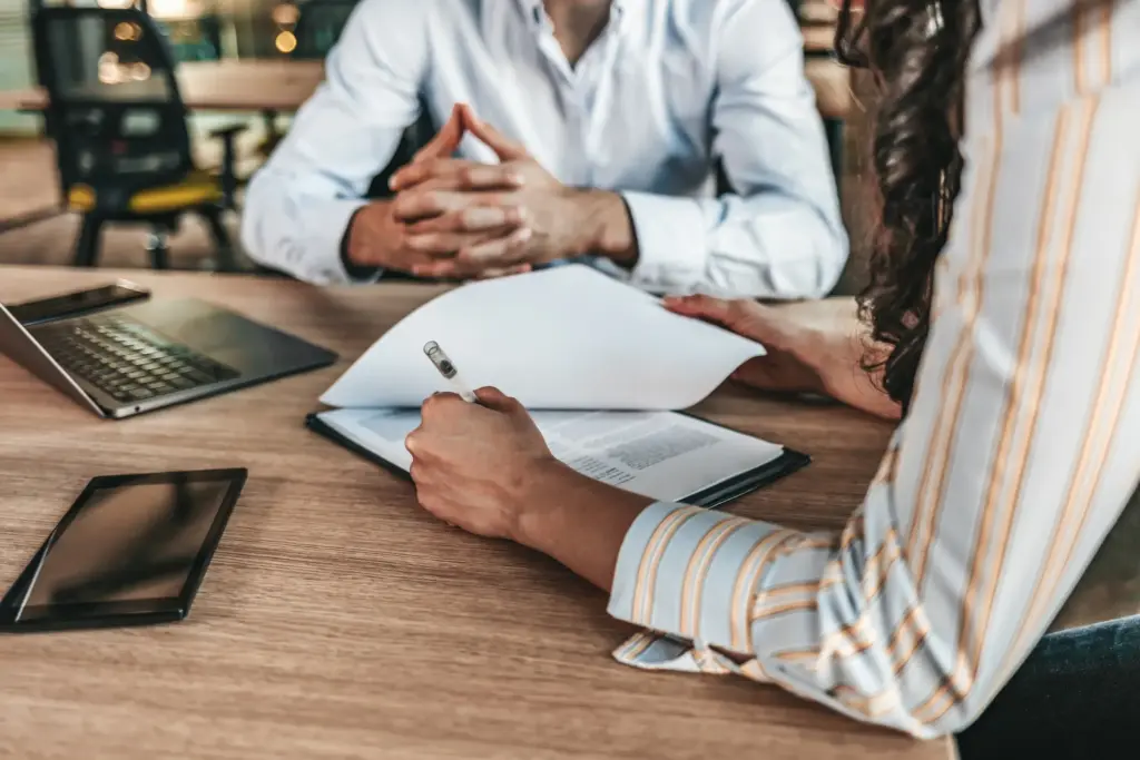 How are businesses divided during a complex divorce in New York