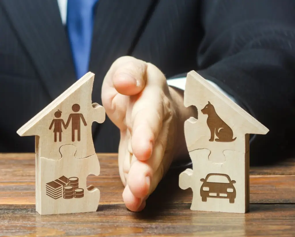 How is marital property divided in a New York divorce?