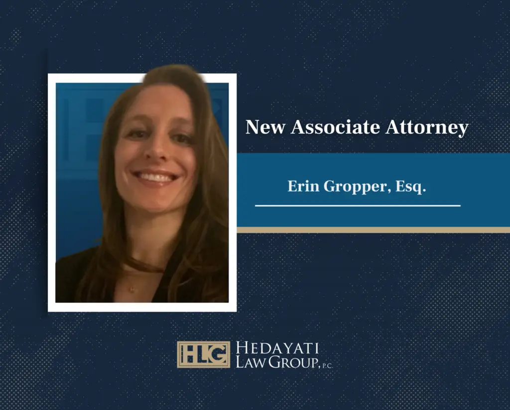 Erin Gropper Esq | Associate Attorney at Hedayati Law Group P.C. | Garden City, NY | Call 516-334-4100